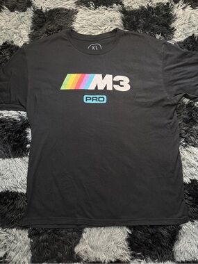 M3 Pro Logo Short Sleeve Tee - Black